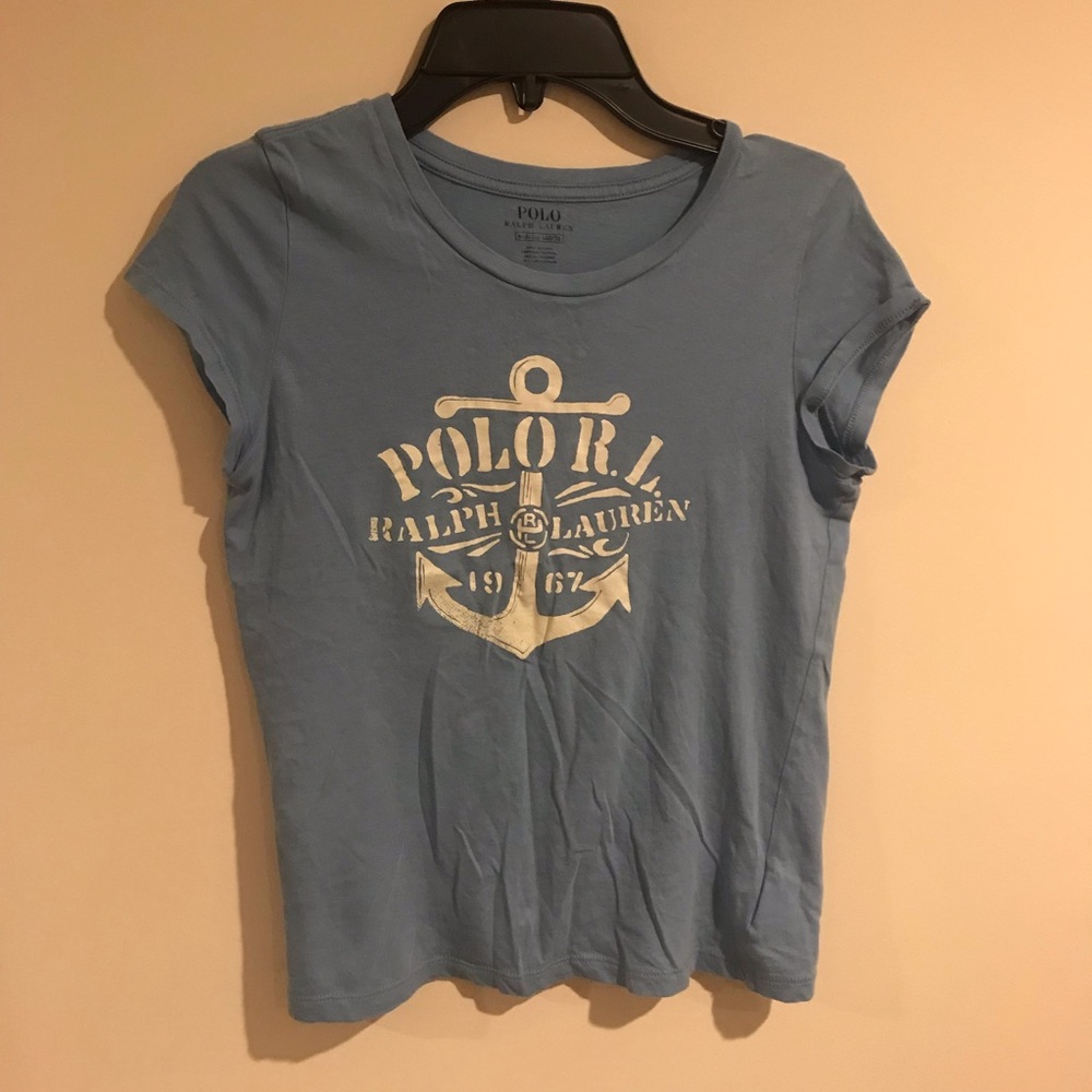 Girl Polo T-shirt size 8 medium